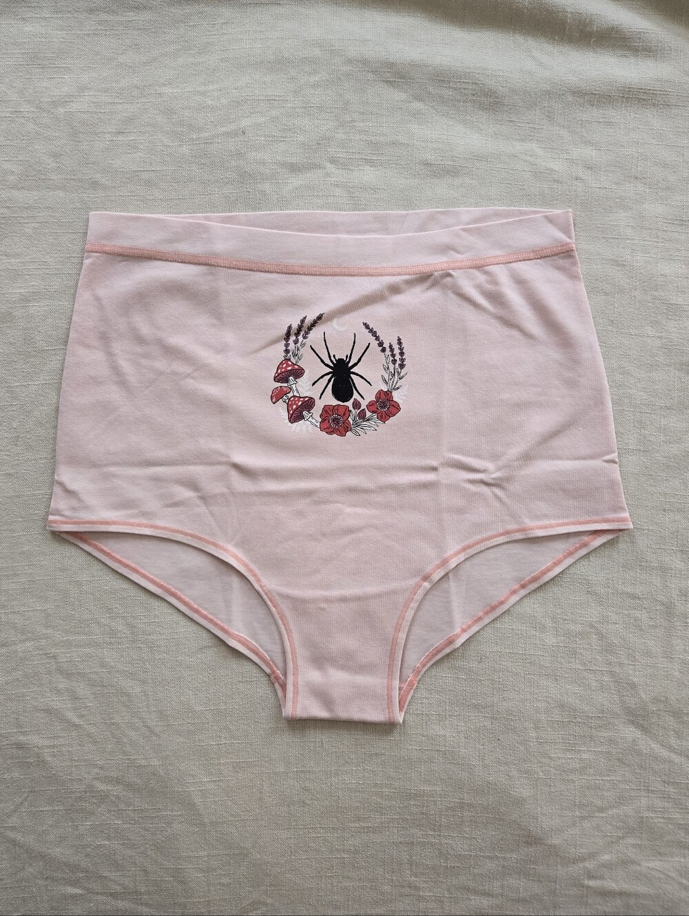 NEW Purusha People Pink Spider Brief, Size L
